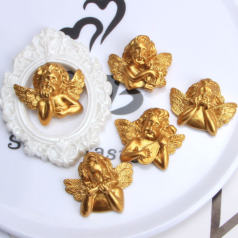 15 個樹脂エンジェルアクセサリークラフト DIY チャーム - Embellish Craft のレビューと価格