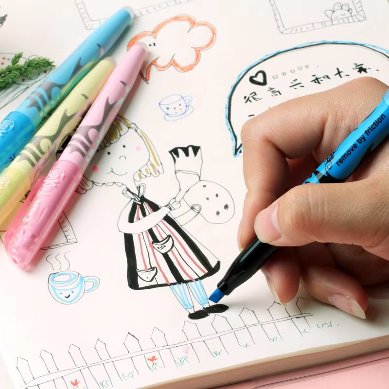 6/12 個日本パイロットフリクション消去可能な蛍光ペンマー - Pilot Pen Frixion のレビューと価格
