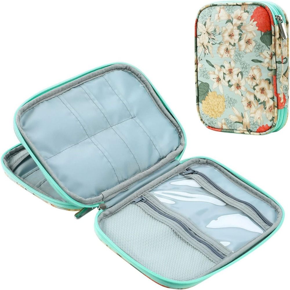 編み針用収納バッグ,ニット針,かぎ針編みのケース,トラベルケ - Craft Embellishment Storage のレビューと価格
