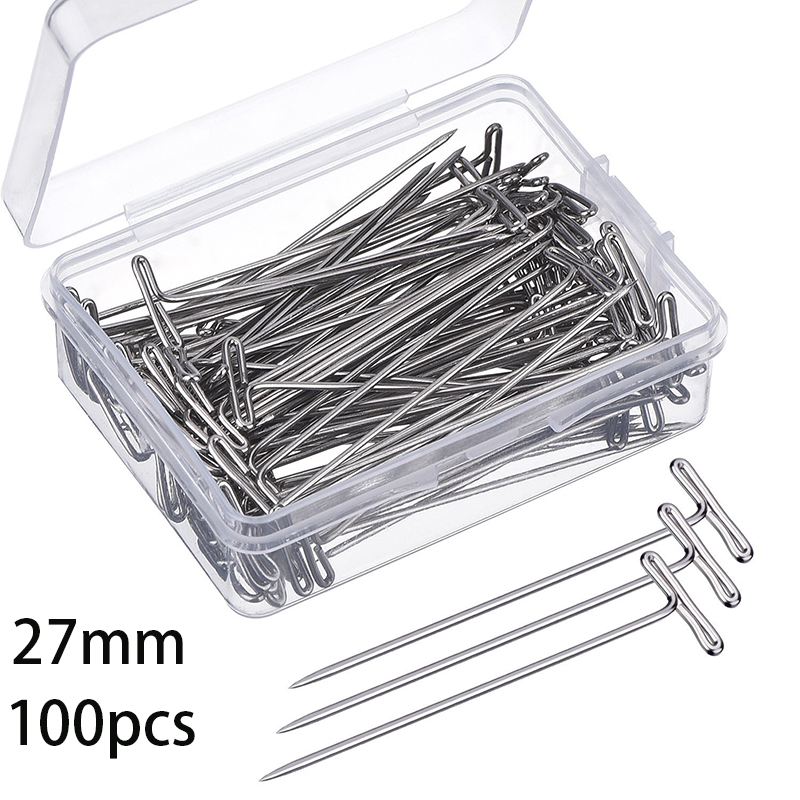 20/100 個ステンレス鋼 T ピン画鋲画鋲 T 字型ピン - Craft Embellishment Storage のレビューと価格